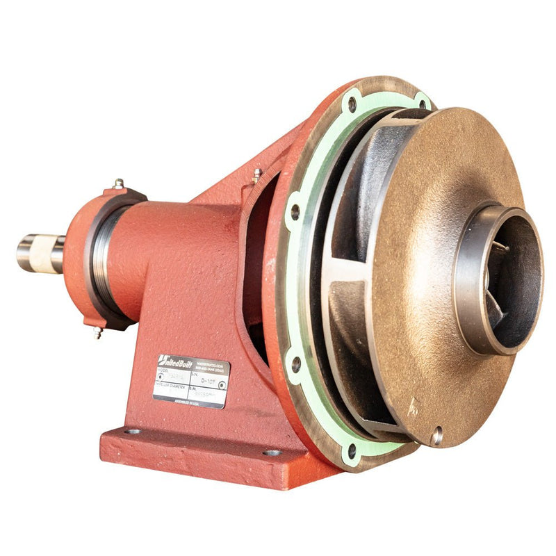 Powerhead, Cast Iron, 4x3, Clockwise (CW), Mechanical Seal, UnitedBuilt M3ZRMS B85550MS - UnitedBuilt Equipment