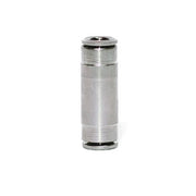 Push-In Air Fitting, Union, 1/4" Tube OD, Camozzi 6580 04-00 - UnitedBuilt Equipment