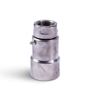 Swivel, 1" NPT, Zinc Plated Steel, AFLAS 4000 PSI, Coxreels 15257-1 - UnitedBuilt Equipment