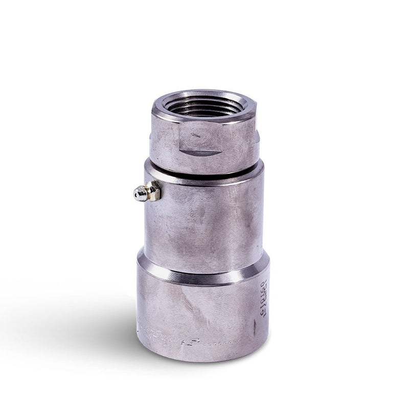 Swivel, 1" NPT, Zinc Plated Steel, AFLAS 4000 PSI, Coxreels 15257-1 - UnitedBuilt Equipment
