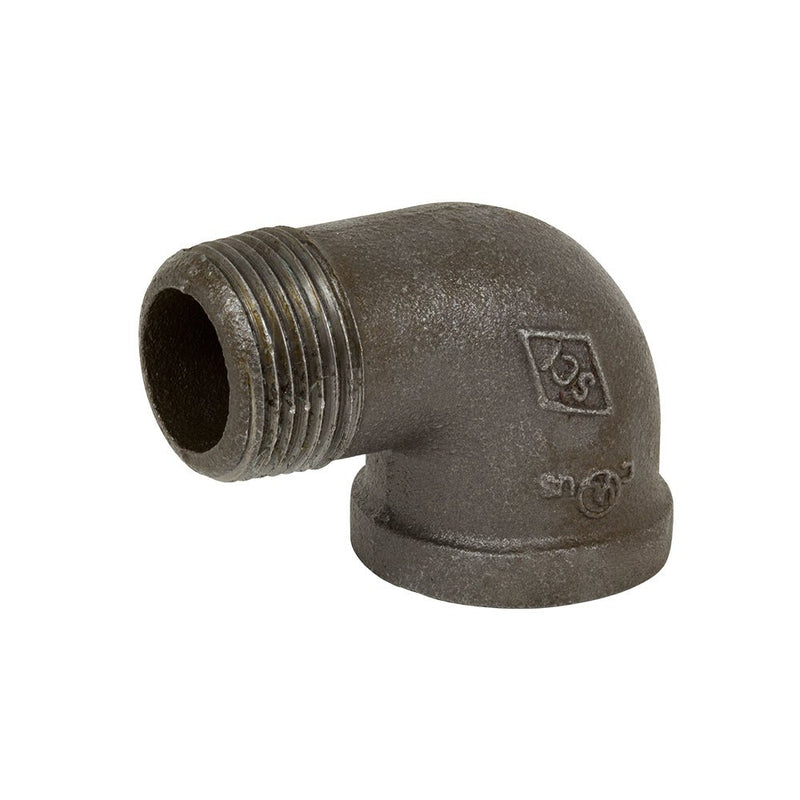 Threaded 90° Street Elbow, Male NPT x Female NPT, Malleable Iron 150#, Smith-Cooper