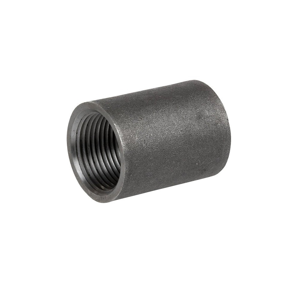 Threaded Coupling, FNPT, Black Merchant Steel - UnitedBuilt Equipment