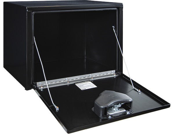 Tool Box, Black Steel, 24x18x18, Buyers 1702300 - UnitedBuilt Equipment